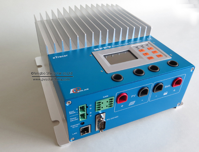 20A 48A eTracer ET6415 MPPT Solar Charge Controller regulators (3)