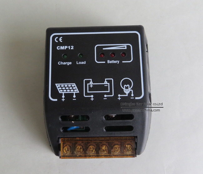 CMP12 10A 12V 24V PWM Solar Charge Controller (2)