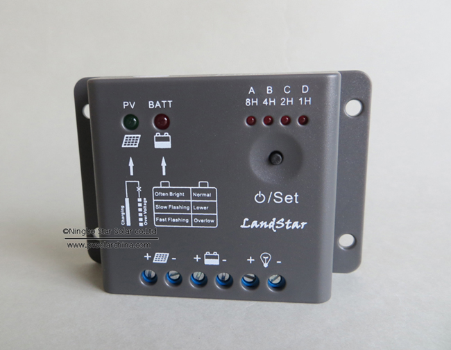 LS0512R LandStar 5A 12V Solar charge controller for lamp