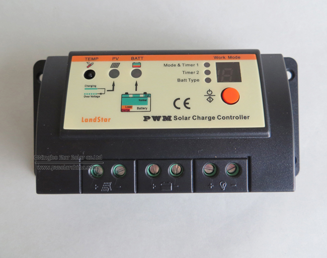 LS1024R Landstar 10A 12V 24V Solar Charge Controller for lamp (4)