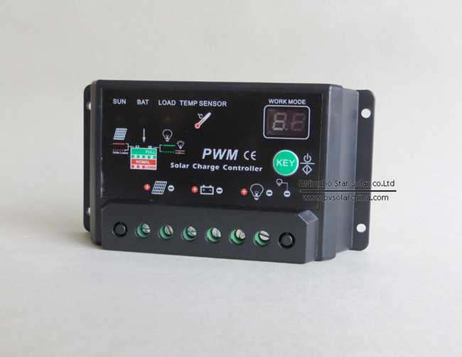 SCL 10A 12V 24V auto PWM intelligence Solar Charge Controller