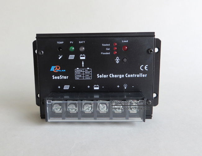 SS1024 10A 12V 24V SeaStar Solar Charge Controller