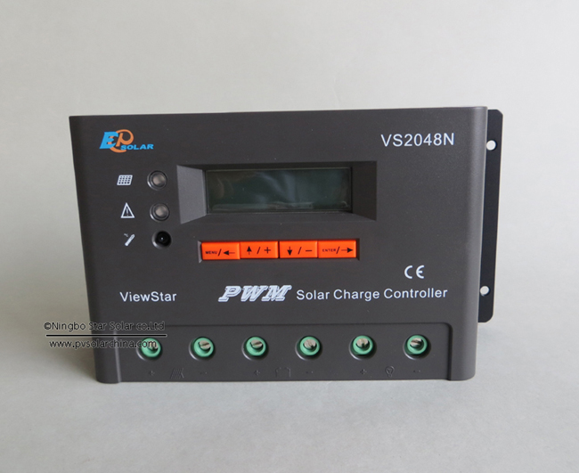VS2048N 20A 48V LCD ViewStar Solar Charge Controller