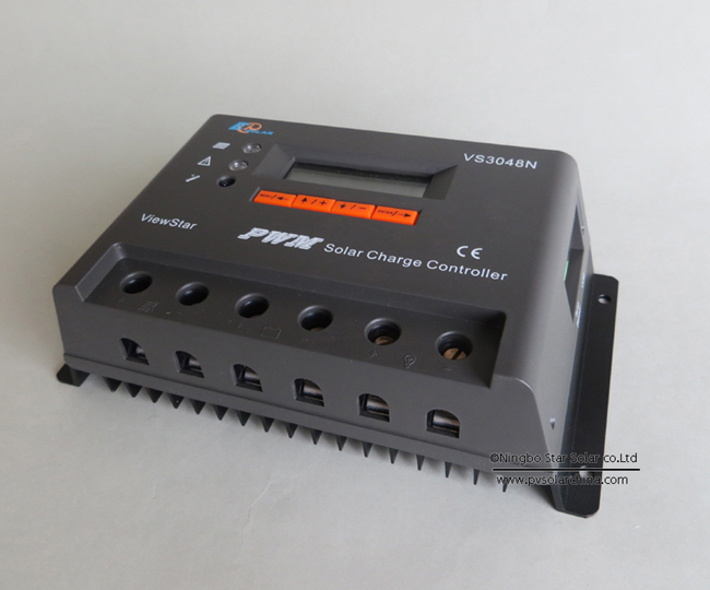 VS3048N 30A 48V LCD ViewStar Solar Charge Controller (2)