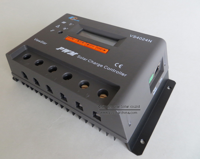 VS4024N 40A 12V 24V LCD ViewStar Solar Controller (2)