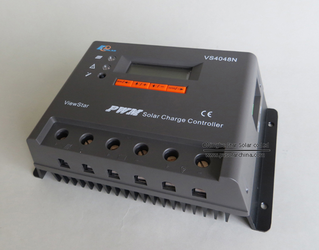 VS4048N 40A 48V LCD ViewStar Solar Charge Controller (1)