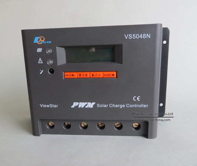 VS5048N 50A 48V LCD ViewStar Solar Charge Controller