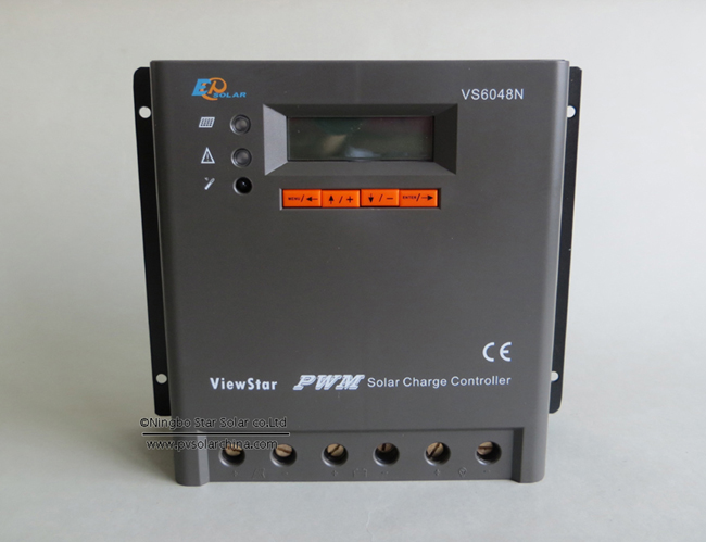 VS6048N 60A 48V LCD ViewStar Solar Charge Controller